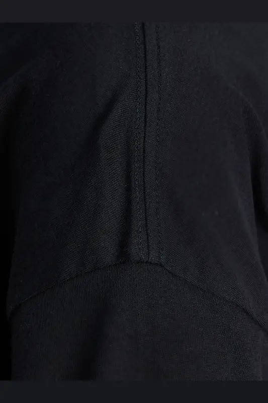 Kadın Minimal JJXX Logolu Kısa Kollu Tişört - Andrea - Black - 5
