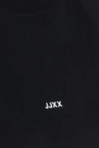 Kadın Minimal JJXX Logolu Kısa Kollu Tişört - Andrea - Black - 7