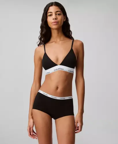 Women's Modern Cotton Lightly Lined Triangle Bralette QF5650 - CALVIN KLEIN (1)