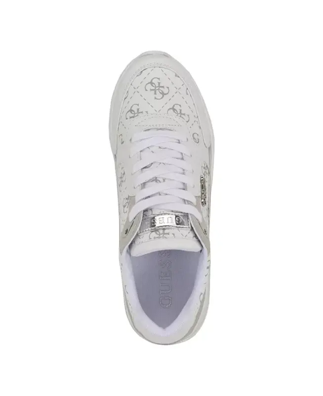 Women's Moxea Quattro G Logo Lace-Up Joggers - White Logo - 4