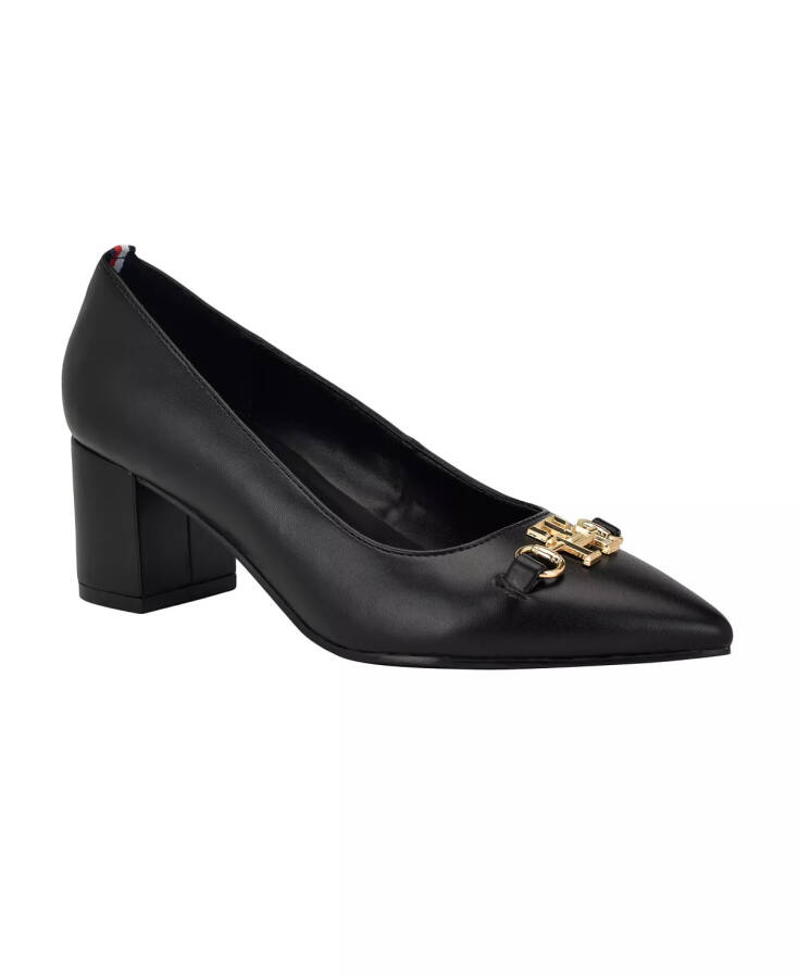 Women's Nanya Block Heel Classic Pumps-Black - 6