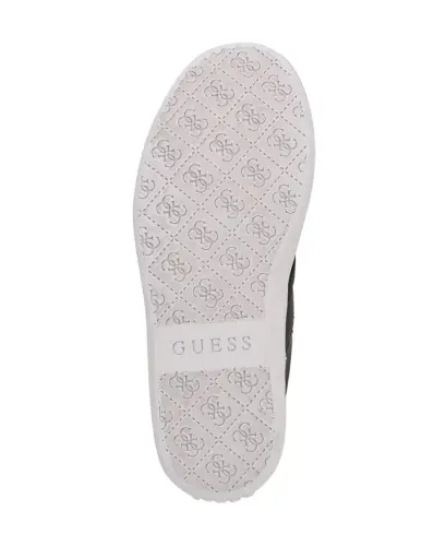 Women's Naoko Charm Lace-Up Court Sneakers - Black - 5