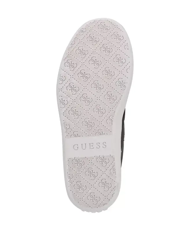 Women's Naoko Charm Lace-Up Court Sneakers - Black - 5