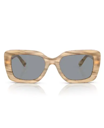 Women's The Nikki Sunglasses, Mirror RL8217U - Brown Oyster - RALPH LAUREN (1)