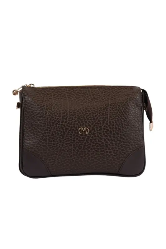 KADIN OMUZ ÇANTASI 101010042-Kahverengi - 3