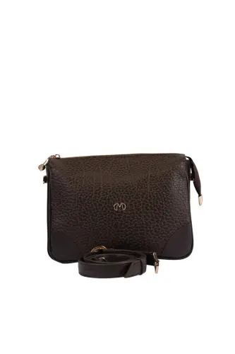 KADIN OMUZ ÇANTASI 101010042-Kahverengi - 7