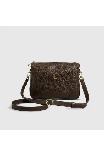 Kadın Omuz Çantası 101010043-Kahverengi - 1