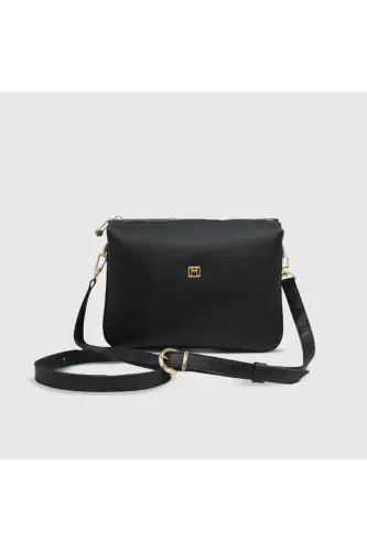 Kadın Omuz Çantası 101010043-Siyah - 1