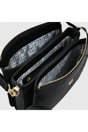 Kadın Omuz Çantası 101010043-Siyah - 5