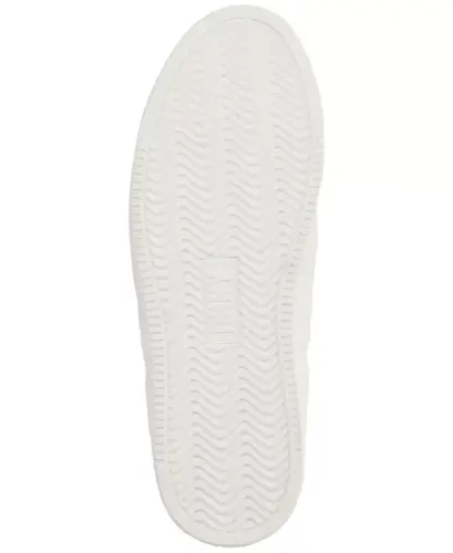 Women's Oriel Quilted Lace-Up Low-Top Sneakers - White/ Beetroot - 5