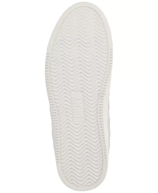 Women's Oriel Quilted Lace-Up Low-Top Sneakers - White/ Beetroot - 9