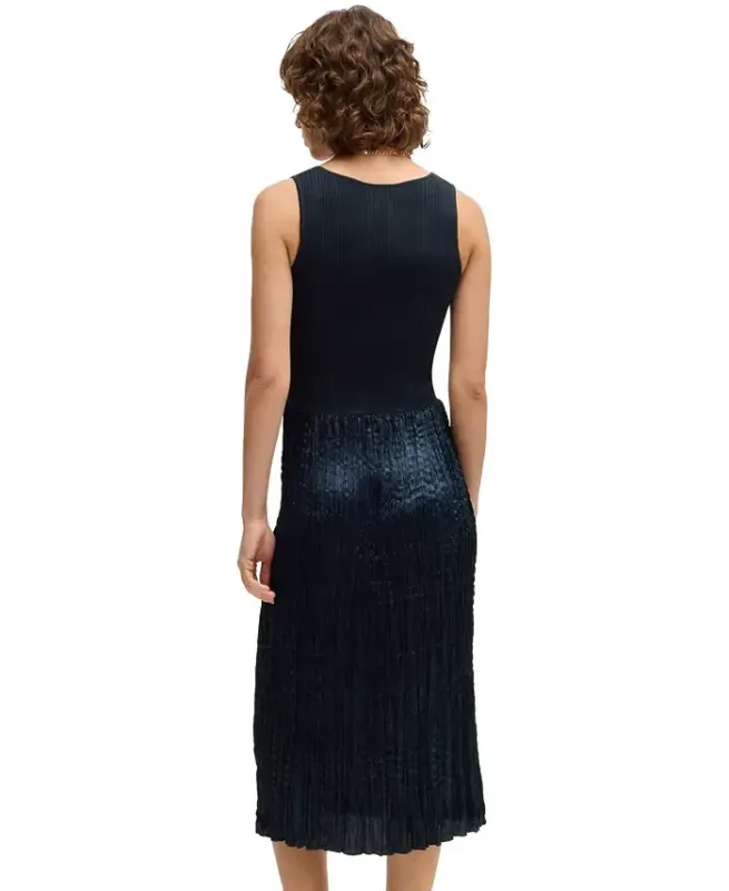 BOSS by Women's Knitted Dress - Dark Blue - 4