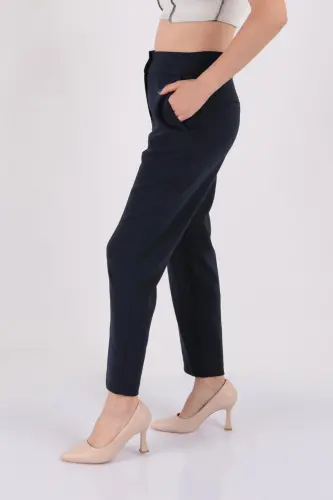70593 Kadın Pantolon-LACİVERT - 2