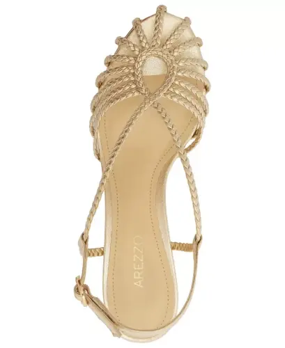 Women's Paola Mid Block Sandals - Platino - 4