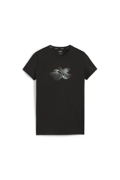 Women's Radiant Run Tee Kadın Günlük Tişört 52512301 Siyah-PUMA Black - PUMA
