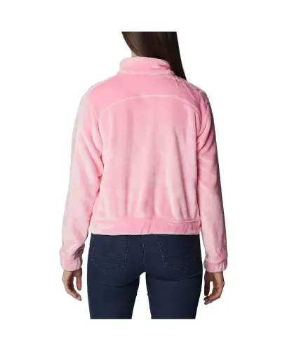Women's Pink New York Rangers Fire Side Full-Zip Jacket-Pink - COLUMBIA (1)
