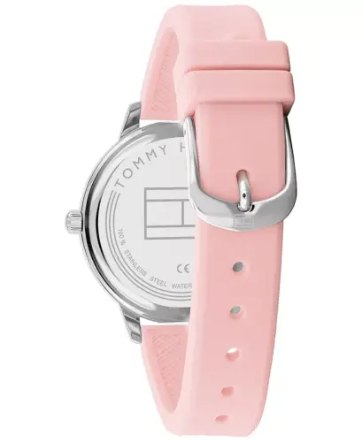 Women's Pink Silicone Strap Watch 38mm - 3