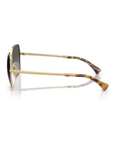 Women's Polarized Sunglasses RA4138 - Shiny Gold - 3