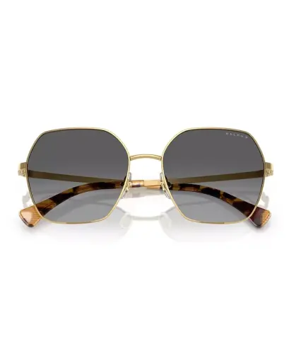 Women's Polarized Sunglasses RA4138 - Shiny Gold - 5