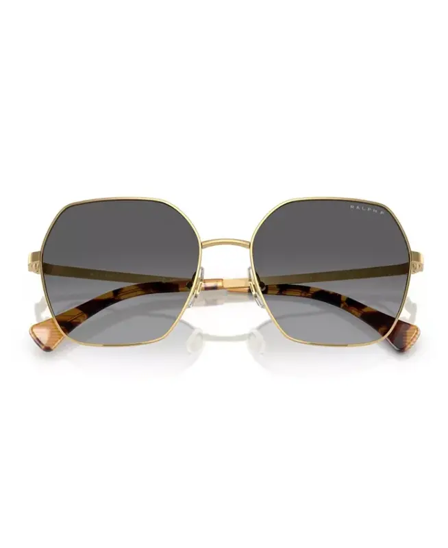 Women's Polarized Sunglasses RA4138 - Shiny Gold - 5