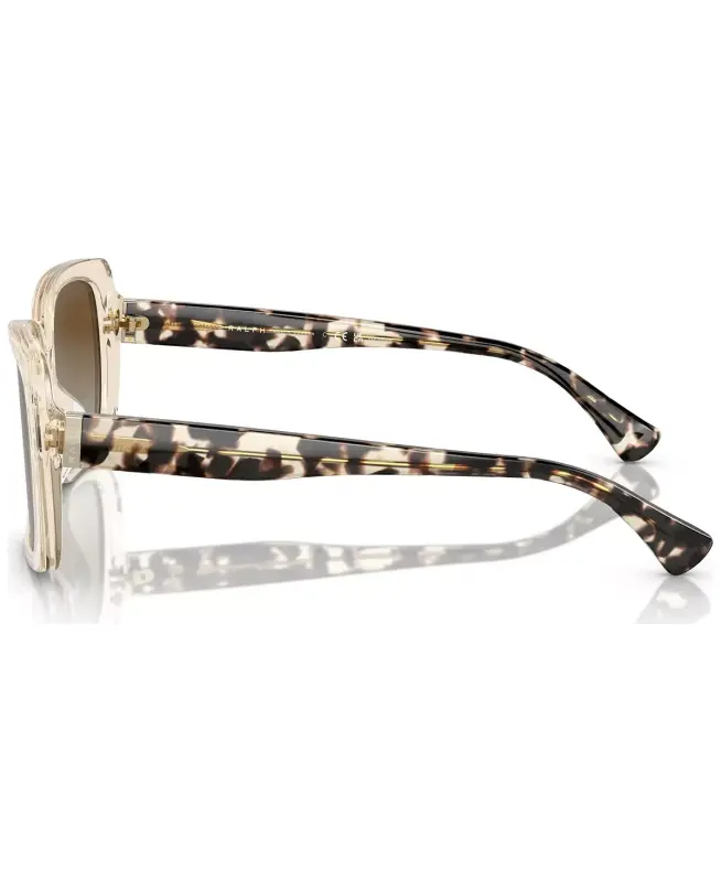 Women's Polarized Sunglasses, RA5298U - Transparent Light Brown - 6