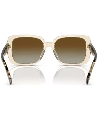 Women's Polarized Sunglasses, RA5298U - Transparent Light Brown - 4