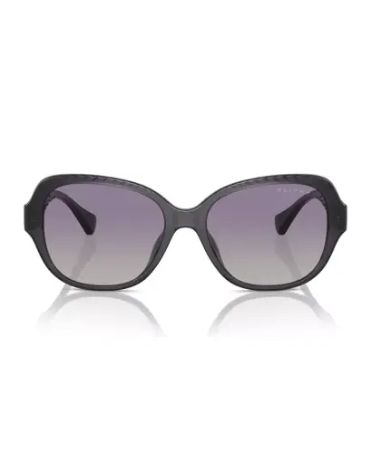 Women's Polarized Sunglasses, Ra5316U - Shiny Transparent Violet - RALPH BY RALPH LAUREN (1)