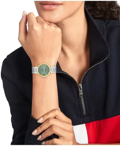 Women's Quartz Silver-Tone Stainless Steel Bracelet Watch, 34mm - Silver - 4