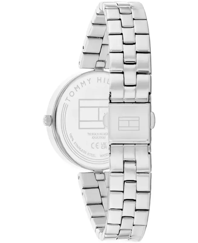 Women's Quartz Silver-Tone Stainless Steel Watch 34mm - Silver - 3