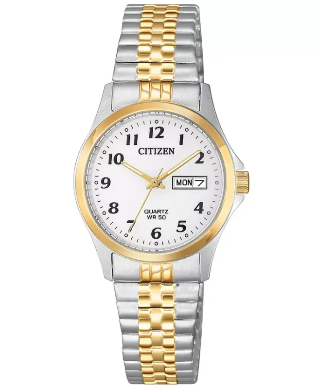 Women's Quartz Two-Tone Stainless Steel Bracelet Watch 26mm-Two-tone - CITIZEN