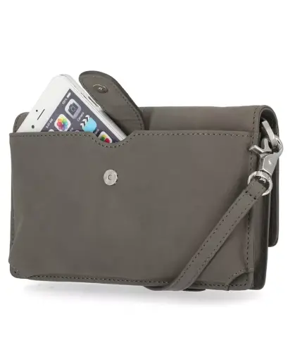 Women's RFID Leather Crossbody Bag Wallet Purse - Castlerock - 3