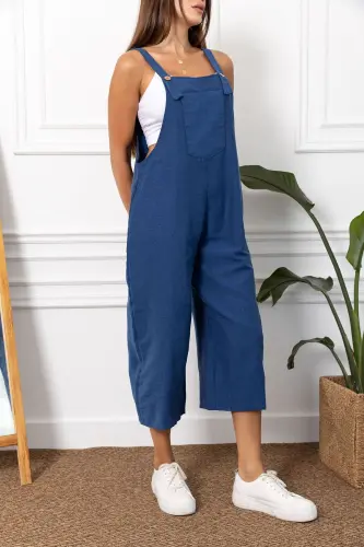 Kadın Saks Bahçıvan Tulum ARM-20K001117-Saks - 3