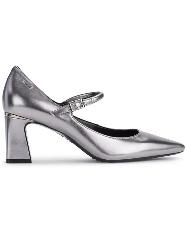 Women's Samira Mary Jane Pumps - Nickel - 2
