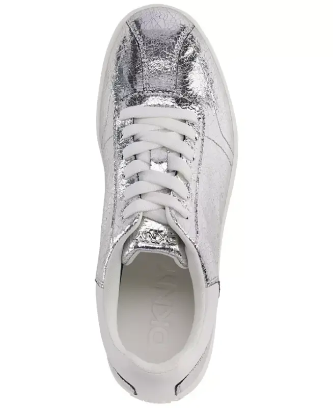 Women's Seacliff Lace-Up Sneakers - Nickel - 4