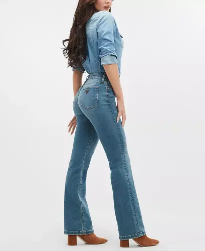 Women's Sexy Mid-Rise Bootcut Jeans - ALPHA - GUESS (1)
