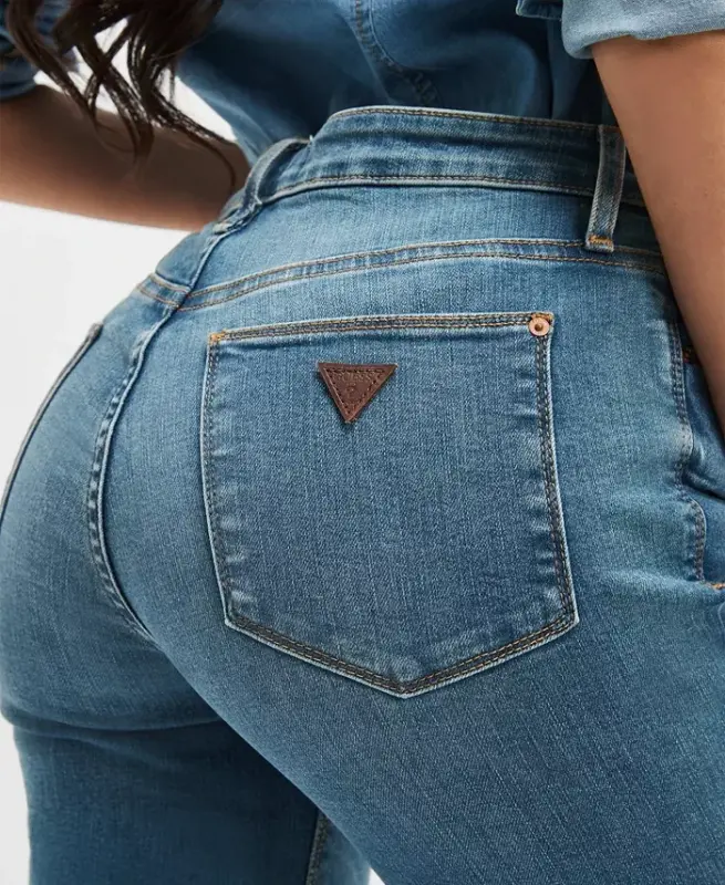 Women's Sexy Mid-Rise Bootcut Jeans - ALPHA - 3