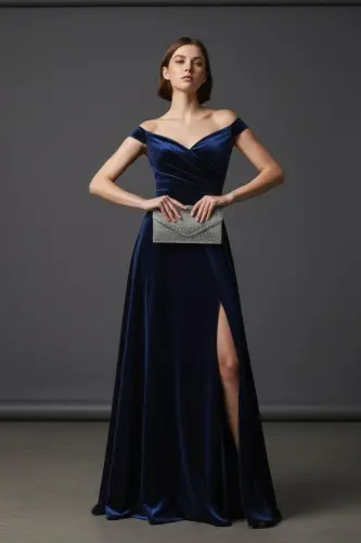 Kadın Siyah Rengi Portföy Çanta Zincirli-Platin Desenli 