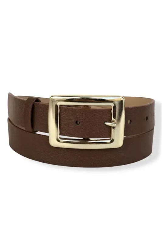 Kadın siyah-taba-kahve Gold Tokalı 3'lü set kemer-3'LÜ SET - 3