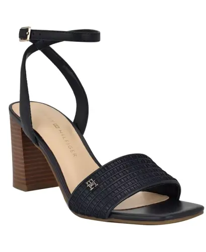 Women's Skilars High Block Heel Sandals - Dark Blue 