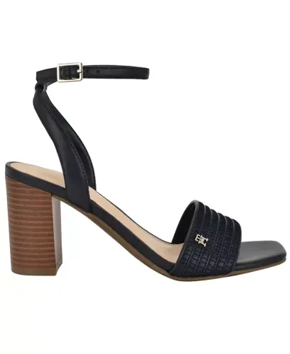 Women's Skilars High Block Heel Sandals - Dark Blue - 2