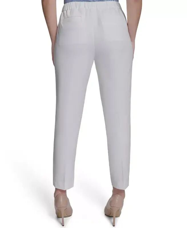 Women's Sloane Slim-Leg Ankle Pants - Ivory - 2