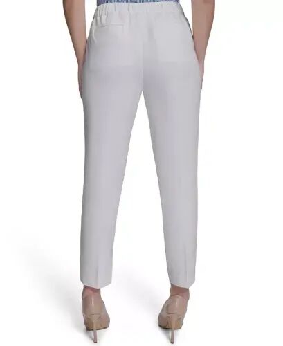 Women's Sloane Slim-Leg Ankle Pants - Ivory - 2