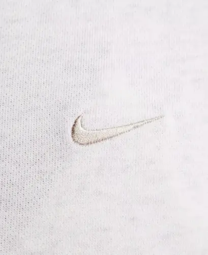 Women's Sportswear Chill Terry Loose-Fit Full-Zip French-Terry Hoodie - Birch Heather/lt Orewood Brn - 5