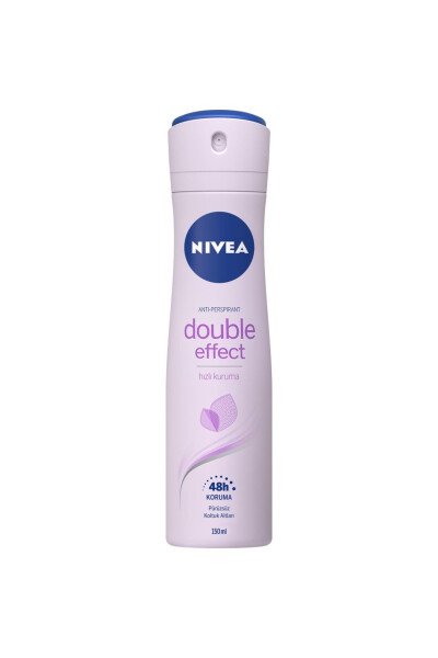 Kadın Sprey Deodorant Double Effect 150ml, Ter Kokusuna Karşı 48 Saat Koruma, Pürüzsüz Koltuk Altı - 15