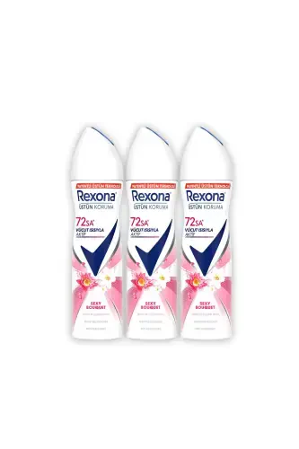 Kadın Sprey Deodorant Sexy Bouquet 150 ml x3 - REXONA (1)