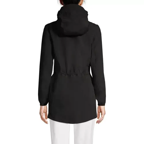 Women's Squall Packable Waterproof Raincoat - Black - 5