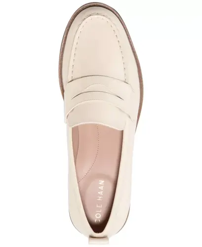Women's Stassi Penny Loafers - Ivory - 4