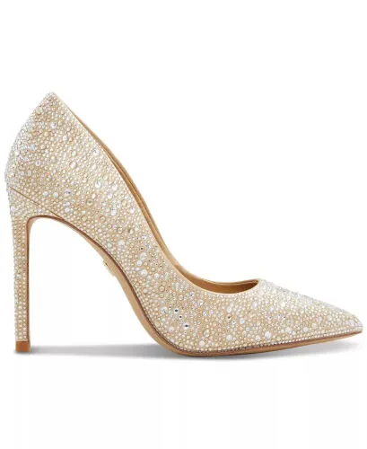 Women's Stessy2.0 Slip On Pumps-Gold - Modazone (1)