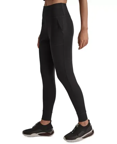 Women's Stretch Utility Jogger Pants - Black - 3