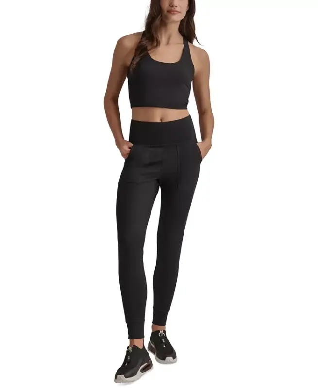 Women's Stretch Utility Jogger Pants - Black - 4